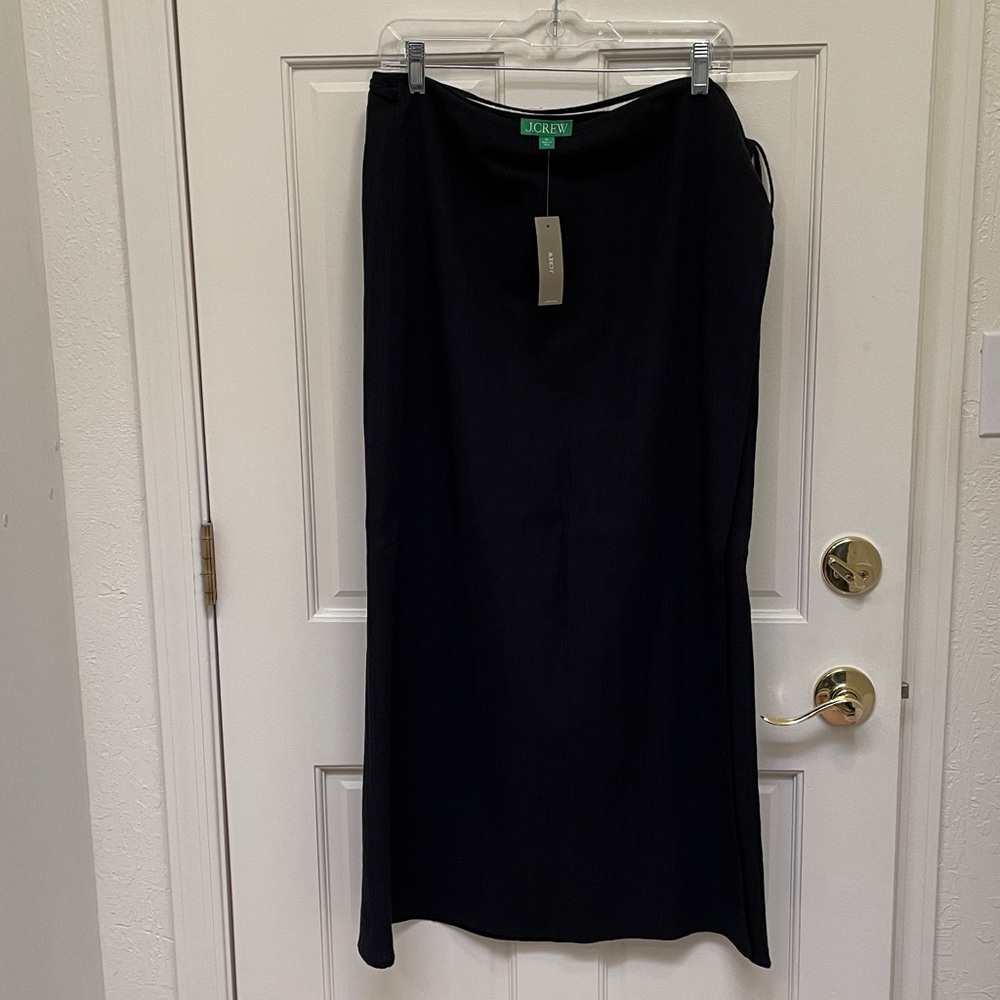 J. Crew gauze full wrap maxi skirt, XL, NWT